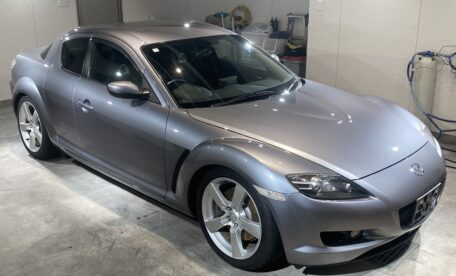 マツダ、RX-8、シルバー、ウル艶デュアルコート