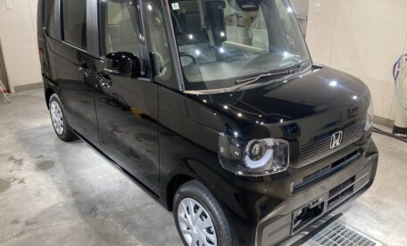 ホンダ、N-BOX、ブラック、新車、グロスアーマー